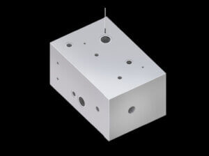 Hydraulic Block - Cross holes